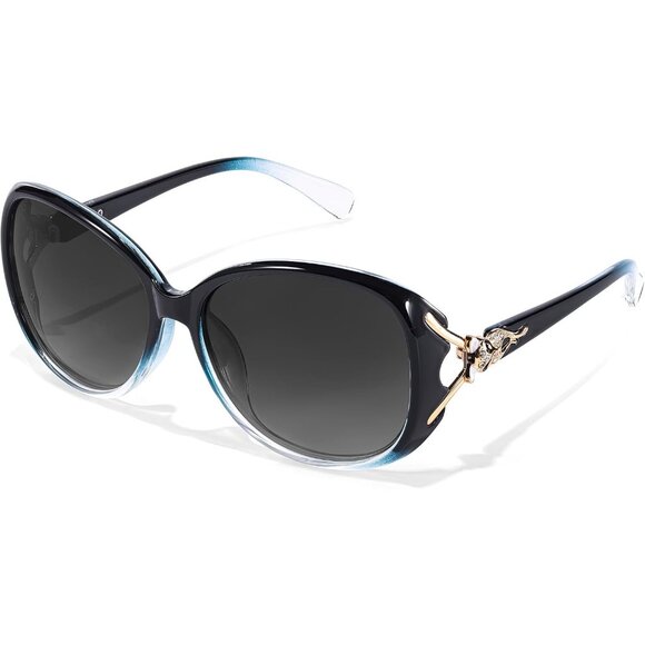 Women\'s Trendy Shades Eyes Protection Frame Polarized Sunglasses Oversized main image 7